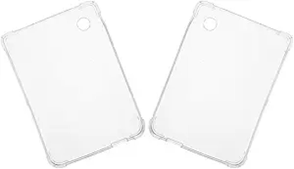 two 6 inch silicone cases