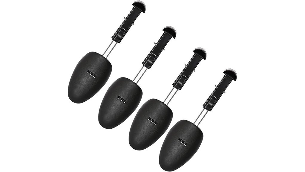 Top Packable Shoe Stretchers That Fix Tight Shoes On-The-Go 4 two black shoe stretchers