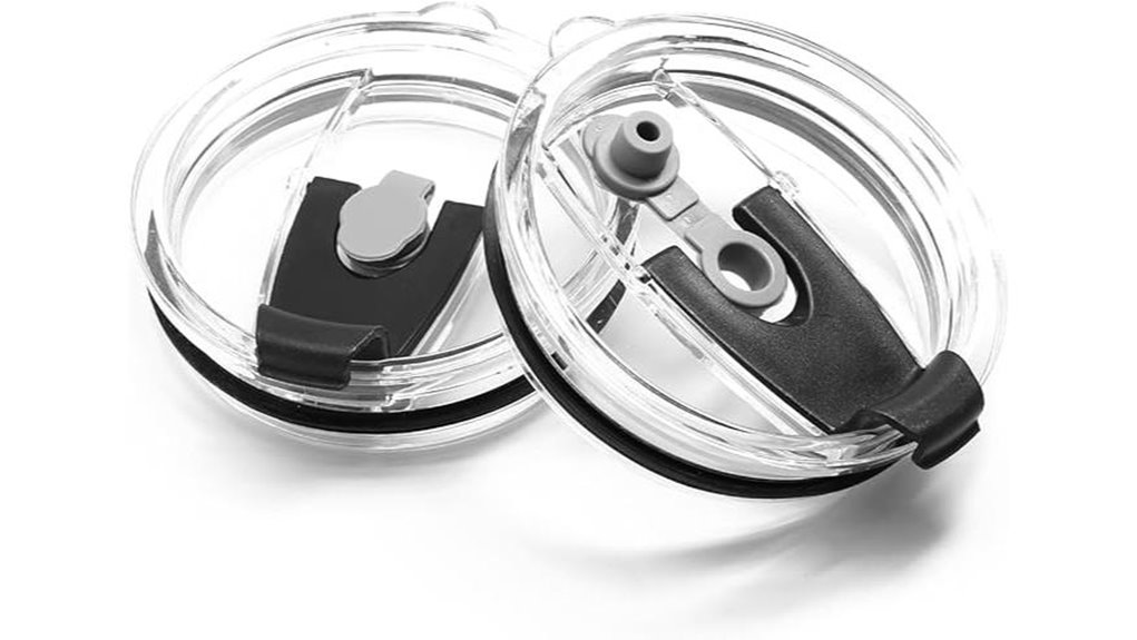 Travel Mug Lids That Stop Leaks and Stay Secure 13 two pack 20oz flip lid