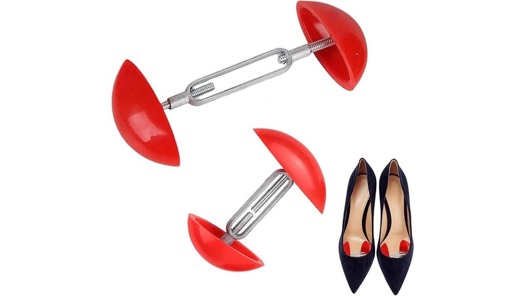 Top Packable Shoe Stretchers That Fix Tight Shoes On-The-Go 7 two pack adjustable foot stretchers