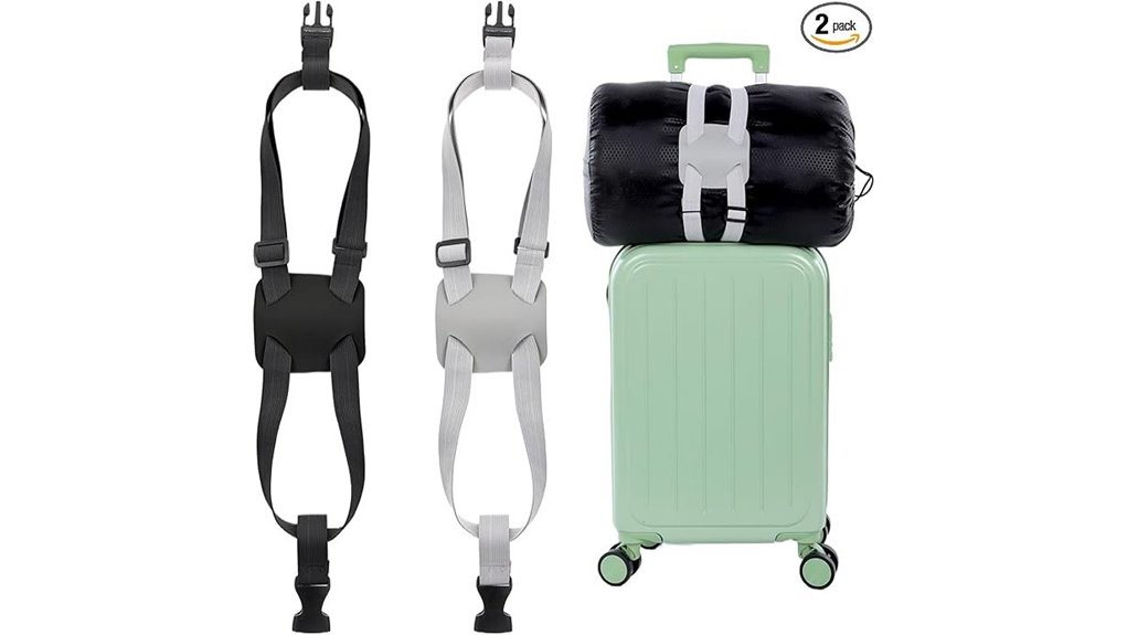 Best Compression Straps for Suitcases (After-Shopping Control) 11 two pack adjustable luggage straps