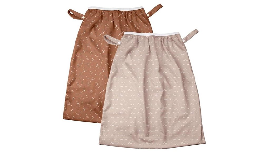 two pack reusable pail liner