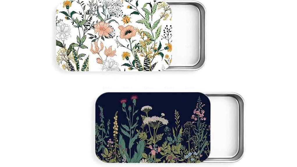 two pack travel floss holders