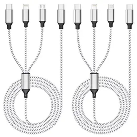 two pack usb c multi cables