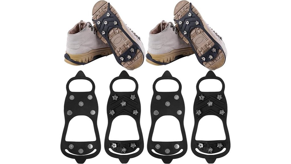 two pairs eight stud cleats