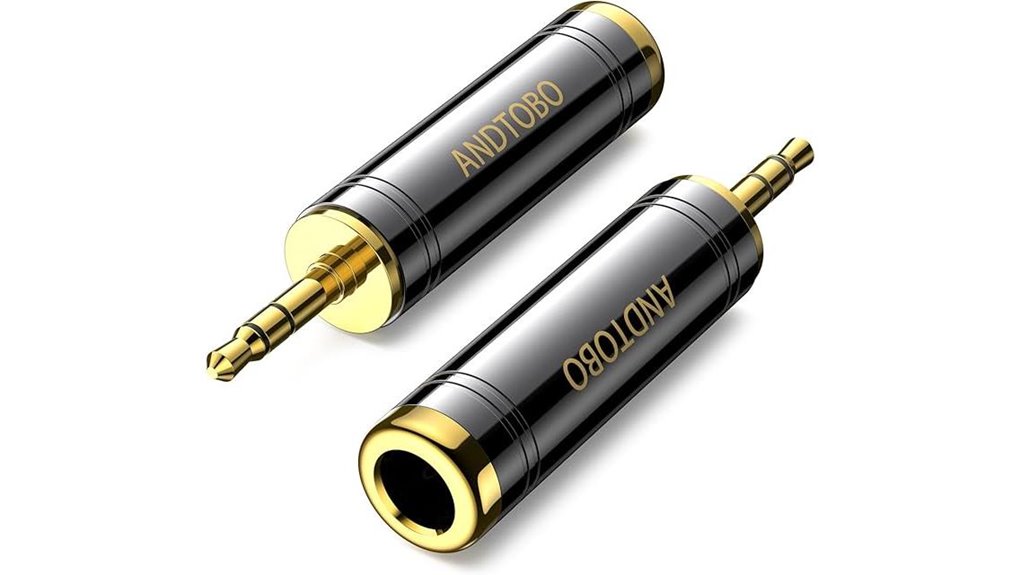The Ultimate Headphone‑Jack Adapter Kit for Every Ear 14 two quarter inch 3 5mm adapters