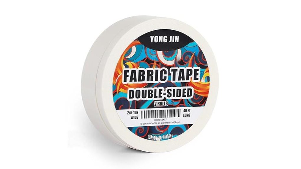 Fabric Tape for Travel Hemming – No Needle Needed 11 two roll double sided fabric tape