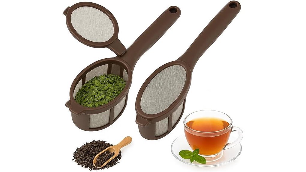 two stick coffee tea infuser
