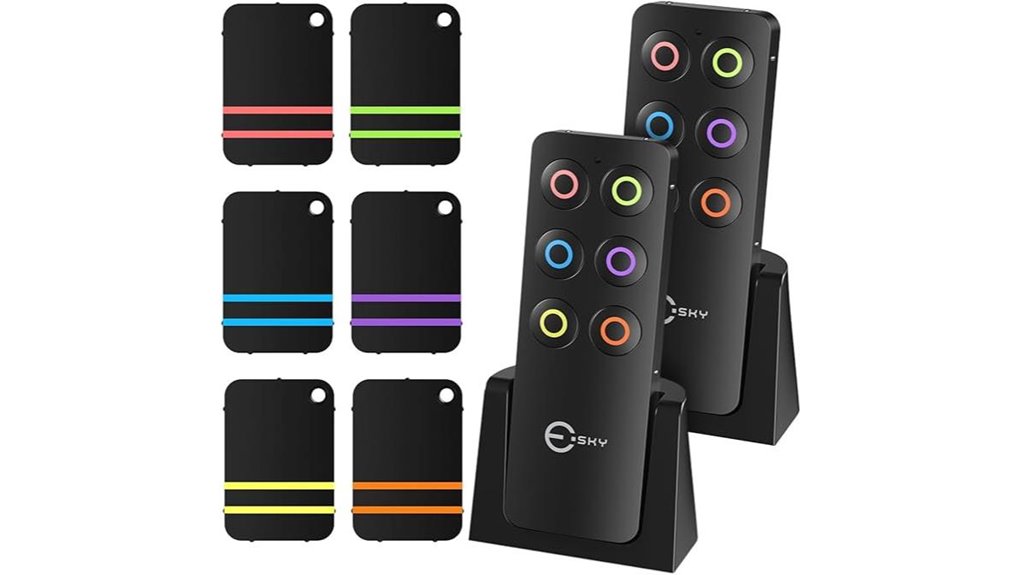 Family Travel Key Finders That Never Lose Your Keys 9 two transmitters six receivers