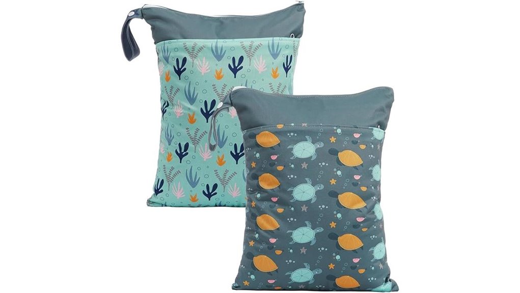 Ultimate Travel Beach Bag Organizer: Wet & Dry Pocket Must‑Have 10 two waterproof zippered bags