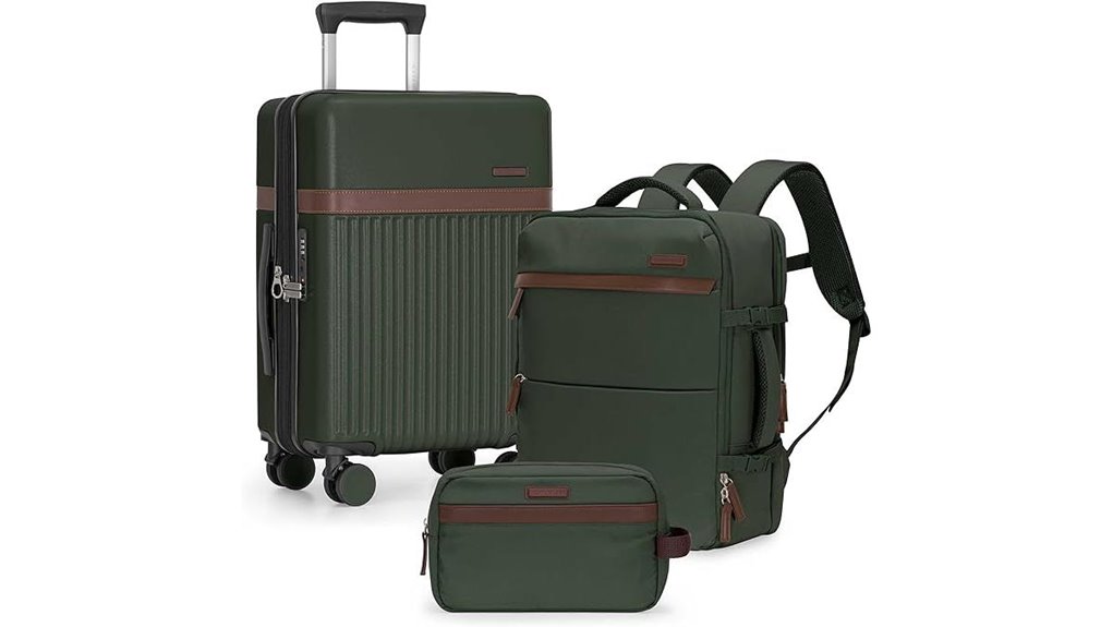 u s traveler 3 piece set