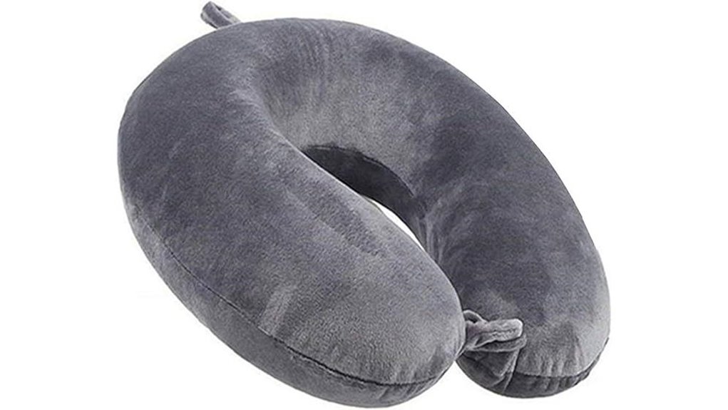 Neck Pillows That Don’t Push Your Head Forward (Comfort Shapes) 2 u shape foam travel pillow