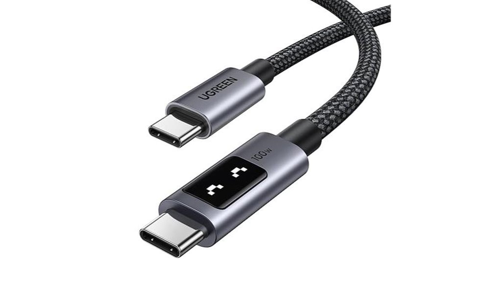 Top USB‑C Cables with Wattage Displays for Power‑Savvy Users 9 ugreen 100w usb c led