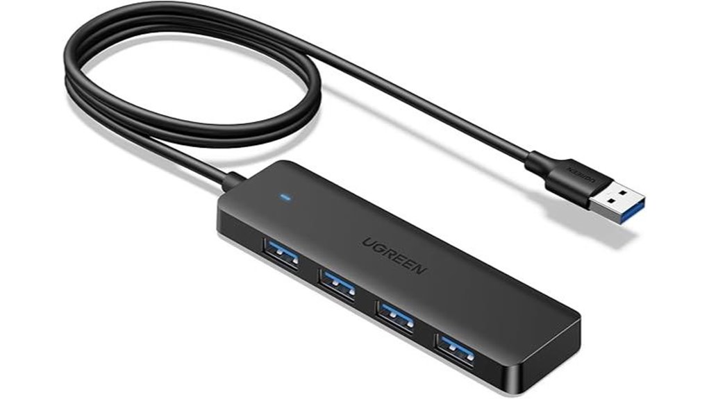 Top USB Hubs For Travel Laptops With Must-Have Ports 6 ugreen 4 port usb3 hub