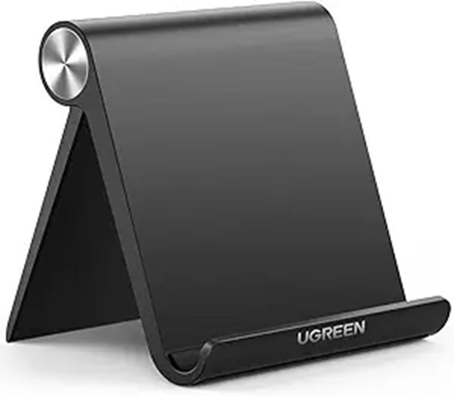 Foldable Tablet Stand (Tray-Table Friendly) for Work & Travel 6 ugreen adjustable tablet stand