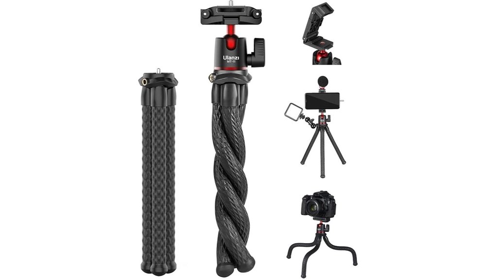The Best Mini Tripods for Roadside Video Calls 6 ulanzi flexible phone tripod