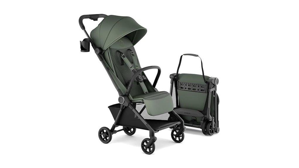 ultra light carbon travel stroller