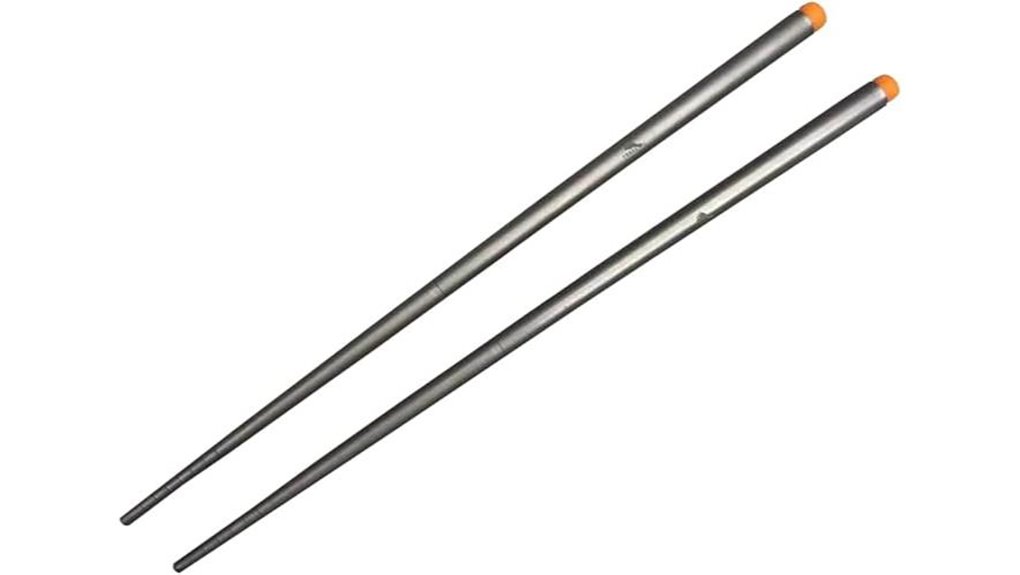 ultra light titanium collapsible chopsticks
