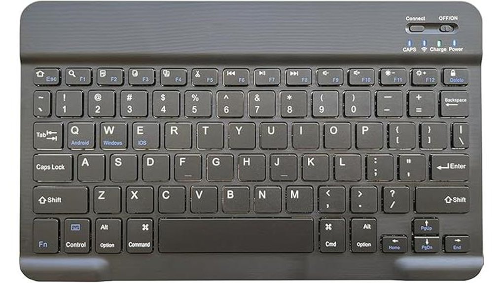 Top Compact Bluetooth Keyboards Travelers Swear By 2 ultra slim rechargeable bluetooth keyboard