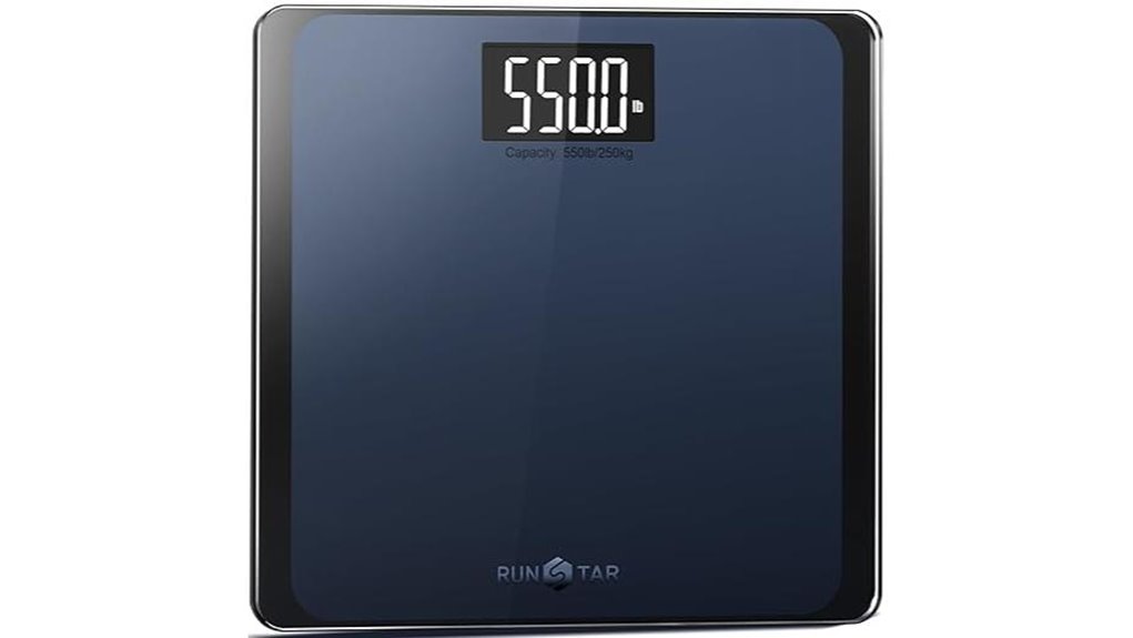 Top Bathroom Scales That Give Accurate Readings 6 ultra wide 550lb lcd scale