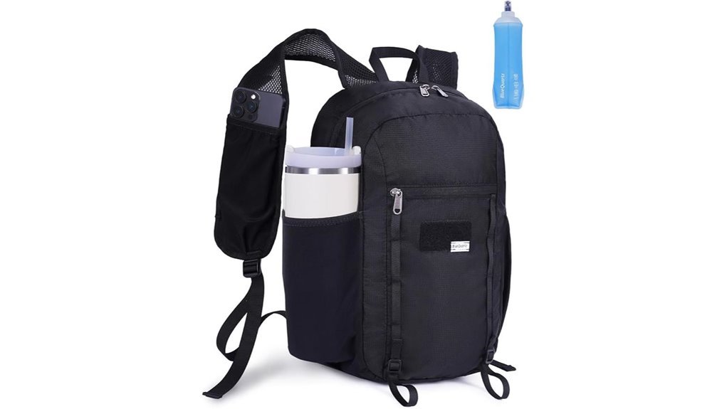 Best Travel Backpacks with Sternum‑Strap Pockets Phone & Snacks 1 ultralight 15 l blue pack