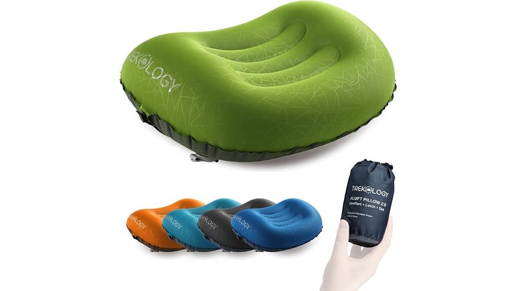 ultralight inflatable travel pillow