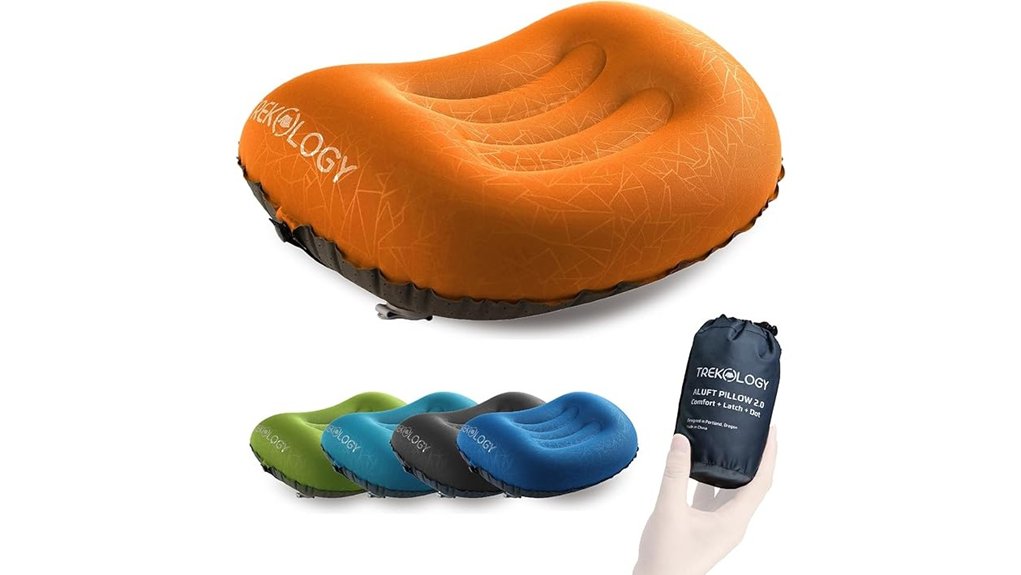 Best Camping Pillows: Inflatable vs Compressible Guide 4 ultralight inflatable travel pillow