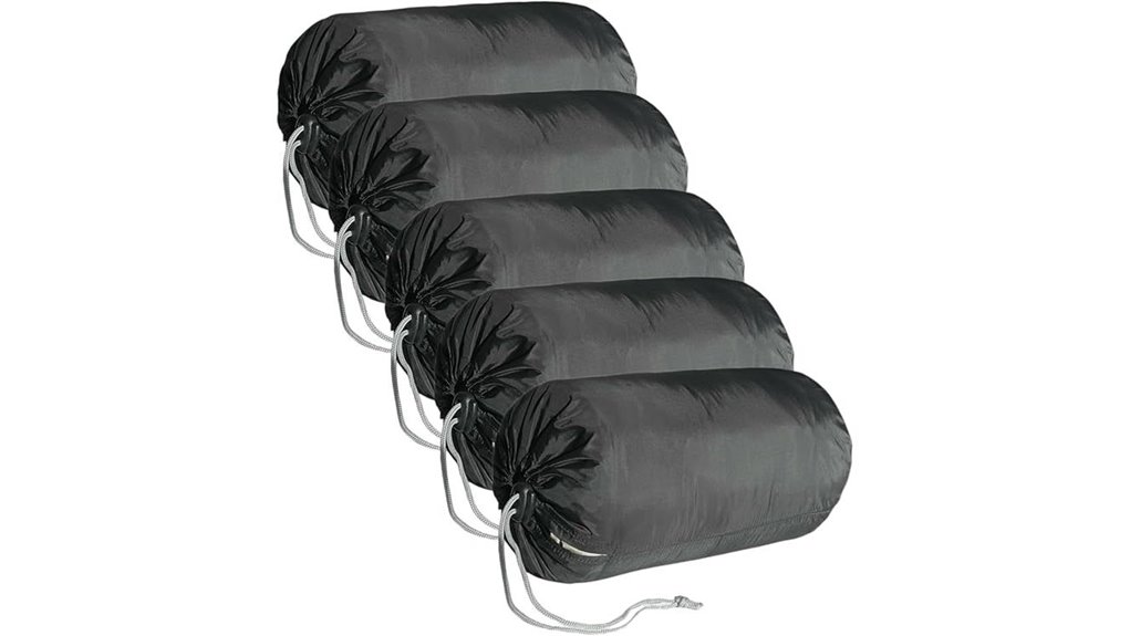 Ultralight Stuff Sacks: Tiny Packables for Backpacking 7 ultralight nylon travel set