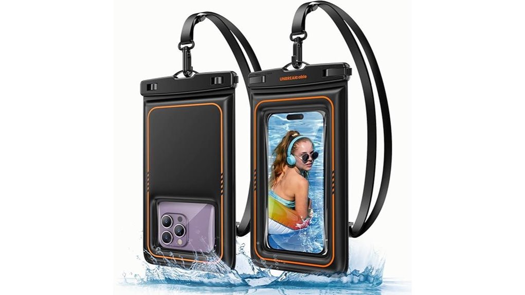 Best Sealed Floatable Phone Dry Boxes for Beach Days 5 unbreakcable ipx8 floating pouch