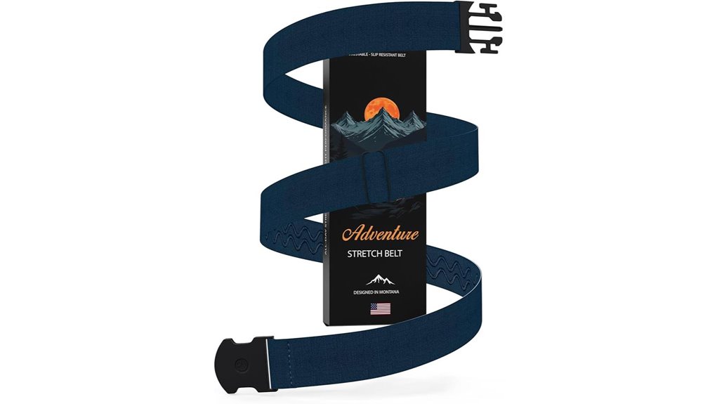 Travel Belts with Micro-Adjust Buckles for Comfort on Long Days 1 unisex adventure stretch belt