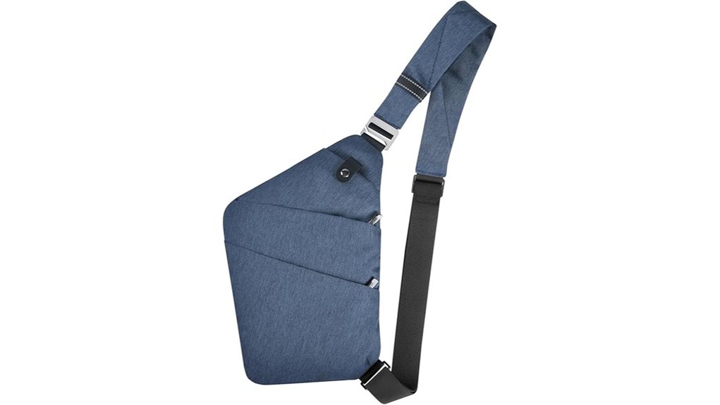 Top Sling Bags with Hidden Zippers (Anti-Pickpocket Designs) 15 unisex anti theft crossbody shoulder