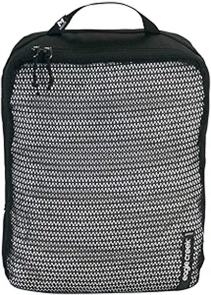 Top Packing Cubes With Compression & Divider for Clean/Dirty 10 unisex black medium cube