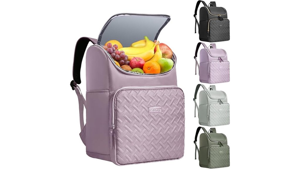 Soft Coolers for Travel Picnics That Keep Food Fresh 14 unisex leakproof insulated backpack