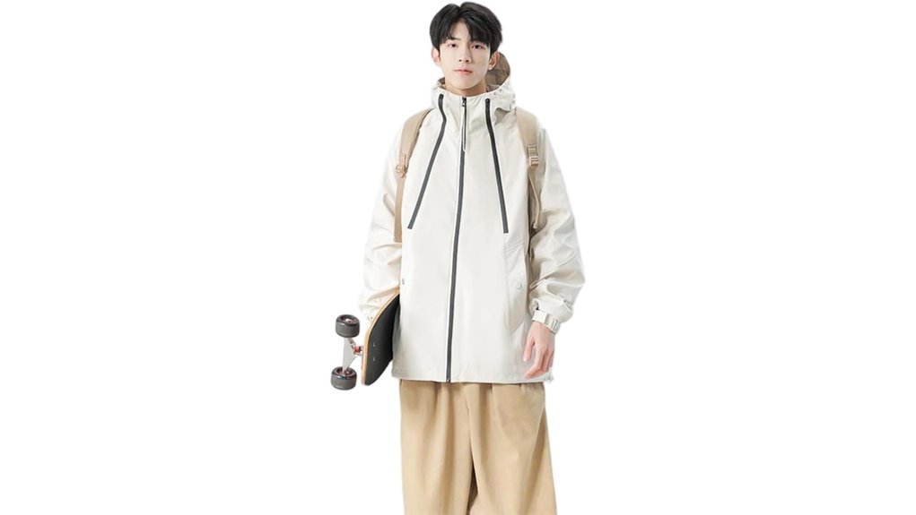 Best Ultralight Windbreakers for Coastal Trips 13 unisex lightweight hooded windbreaker
