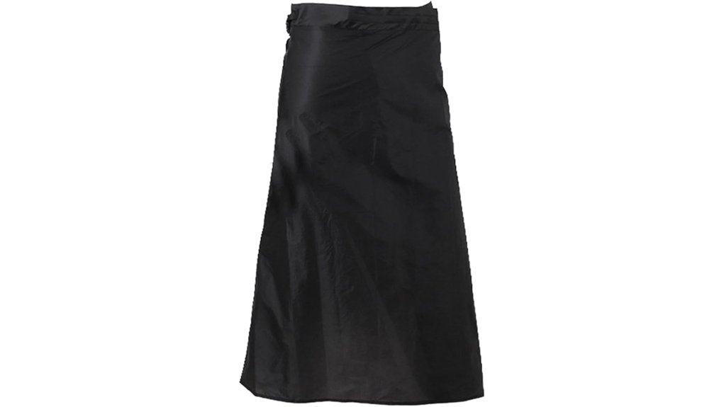 unisex lightweight rain skirt
