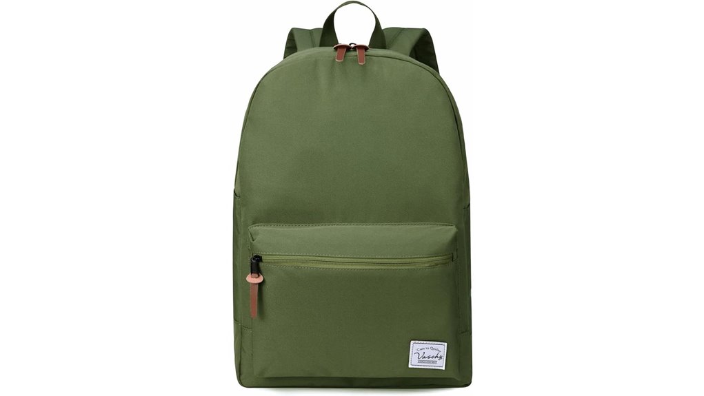 unisex lightweight water resistant backpack