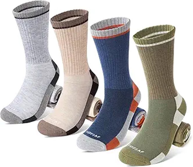 unisex merino 4 pack socks