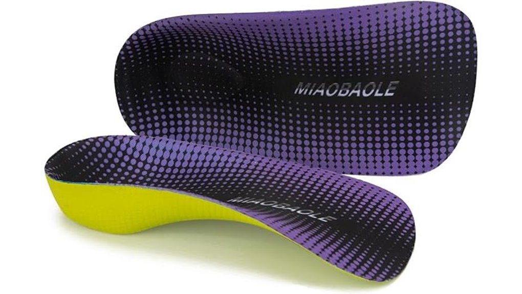 Best Insoles for Travel That Ease Heel Pain and Support Arch 5 unisex purple arch insoles