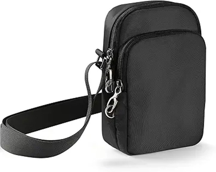 unisex rfid blocking crossbody