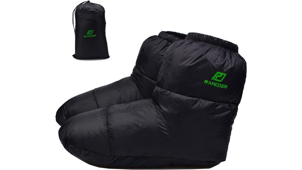 Down Booties (Hut Slippers): Cozy Comforts for Every Camper 6 unisex ultralight down booties