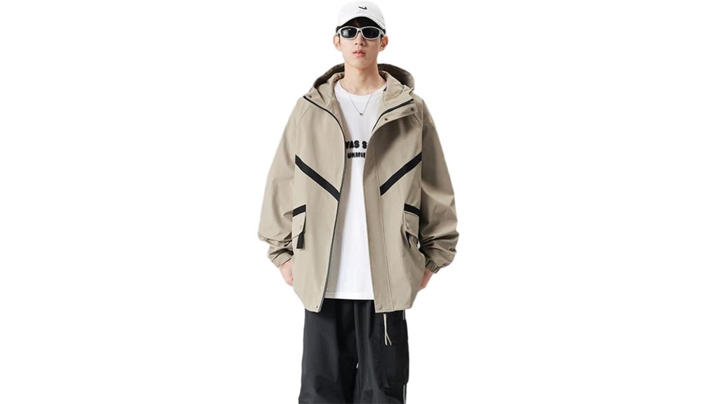 Top Windbreakers for Coastal Trips: Ultralight Layers 12 unisex waterproof hooded windbreaker
