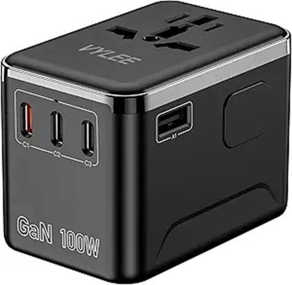 universal 100w gan adapter