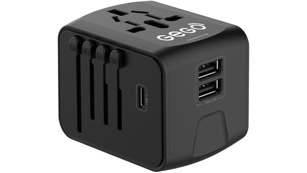 Universal Travel Adapters With Safety Fuses for Peace of Mind 9 universal 150 country usb adapter