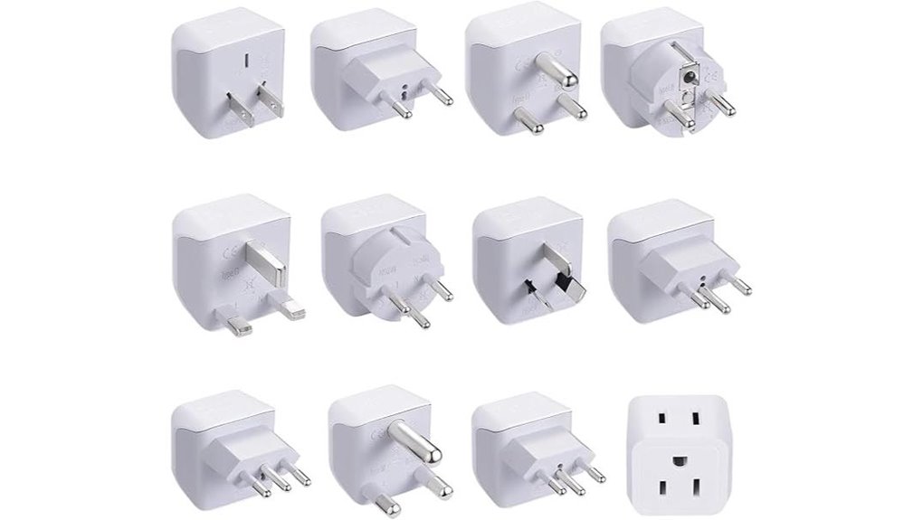 universal 2 in 1 travel adapter