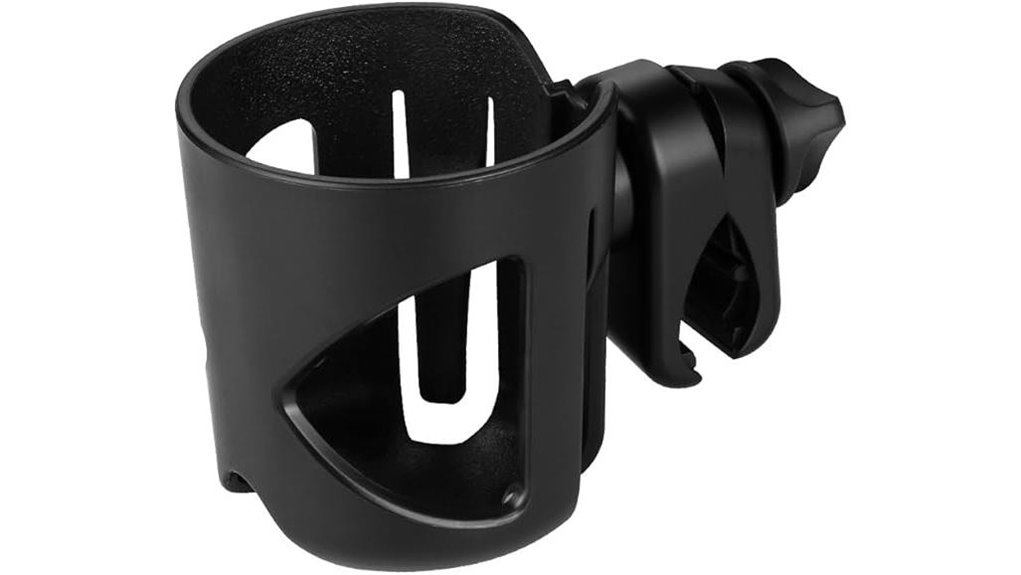 Best Stroller Cup Holders for Travel Strollers (Stable Clamps) 3 universal 360 cup holder
