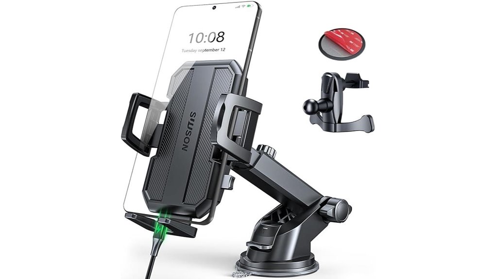 Universal Phone Mounts for Rental Cars: Vent vs Dash Guide 3 universal 3 in 1 dashboard vent
