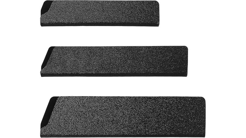 Lightweight Kitchen Knife Guards for Safe Travel Cooking 11 universal 3 piece knife sleeve