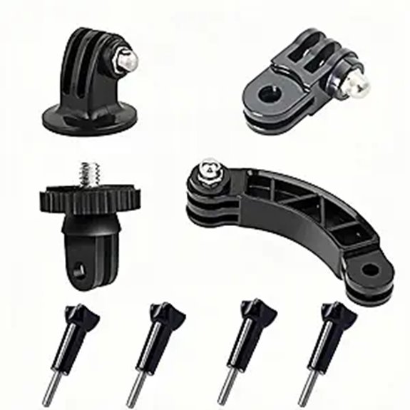 Best Action-Cam Mount Sets for Trips 11 universal 8 in 1 camera mount