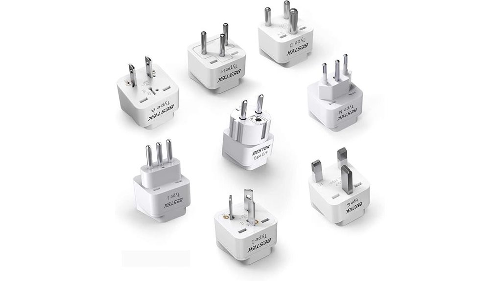 universal 8 pack plug adapter