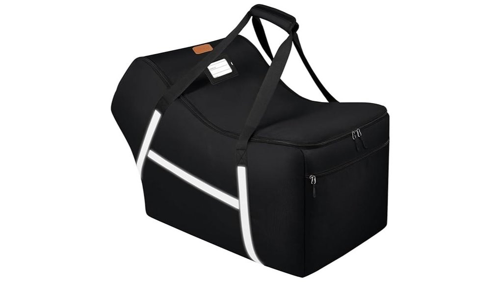 Padded Car Seat Travel Bags That Guard Your Kids on Flights 5 universal airplane carseat bag